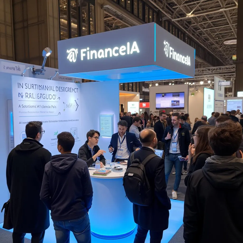 Participation à un salon FinTech en France